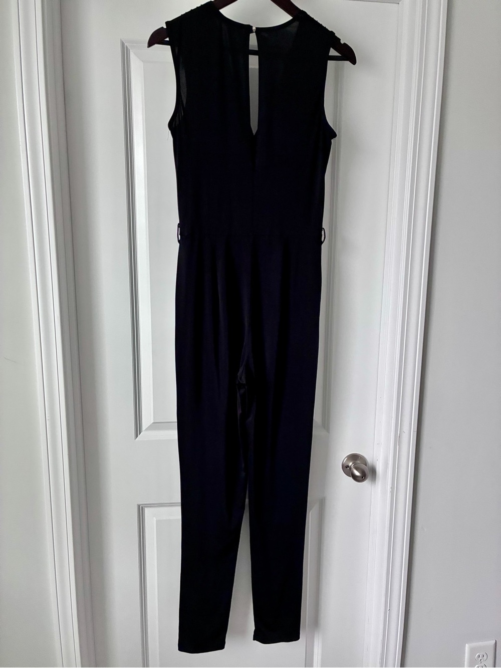 Atmosphere Black Sleeveless Jumpsuit UK 12 / US 8